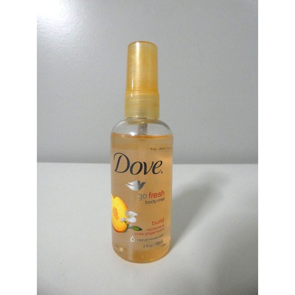 Dove Go Fresh Body Mist Burst Nectarine & White Ginger 3 fl oz 89 ml New Discont